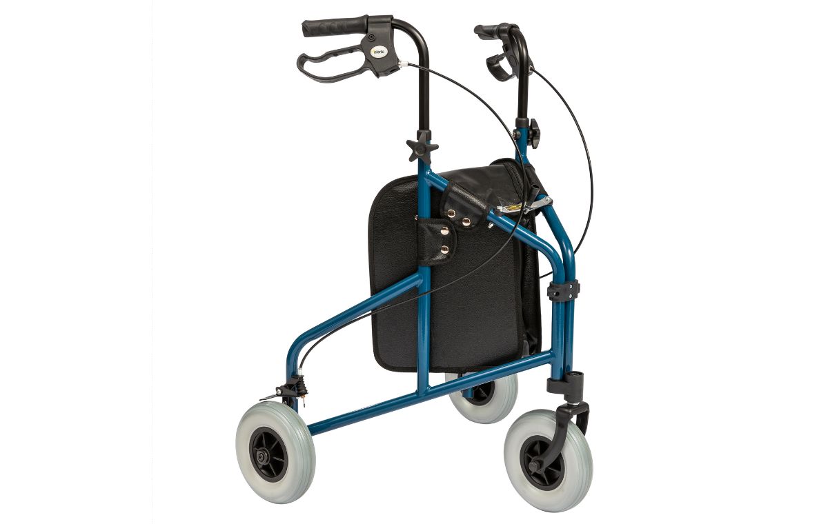 Lightweight walker with Basket, Tray & Bag