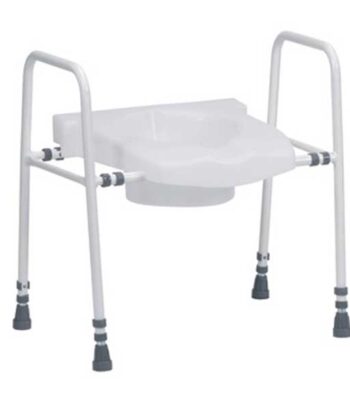 Toilet seat frame