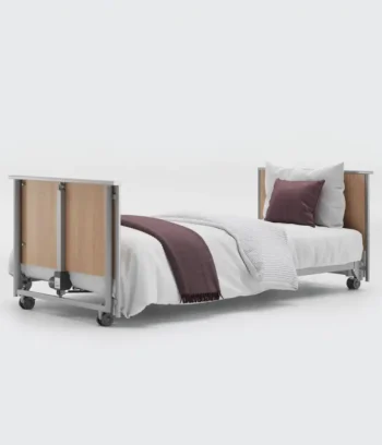 Opera Classic Low Profiling Bed in oak wood