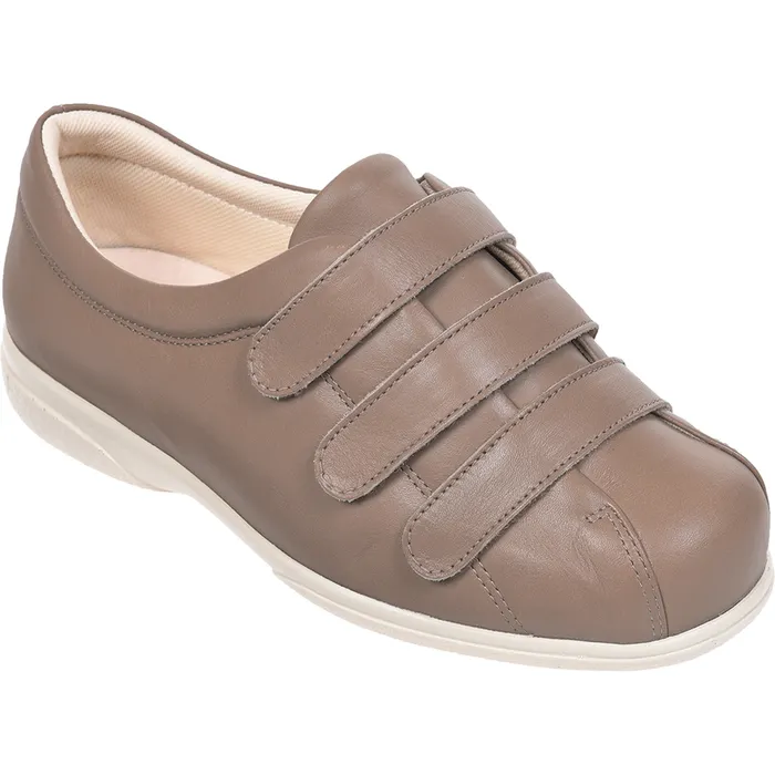 Alison womens shoe taupe in colour