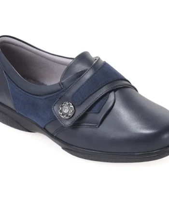 Darcy womens shoe navy in colour